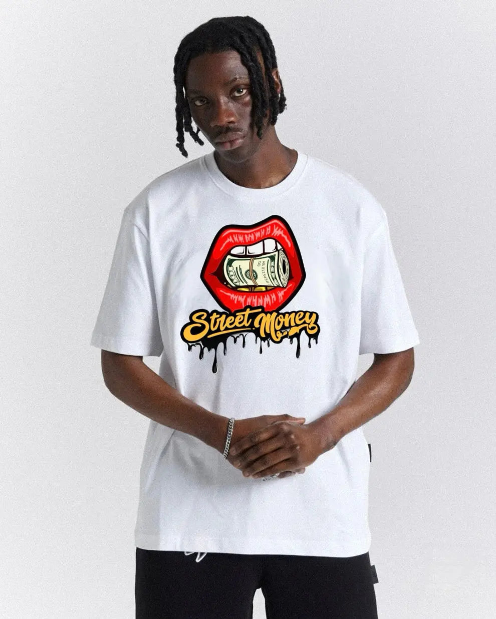 StreetMoney T-Shirt White - streetmoneyclothing