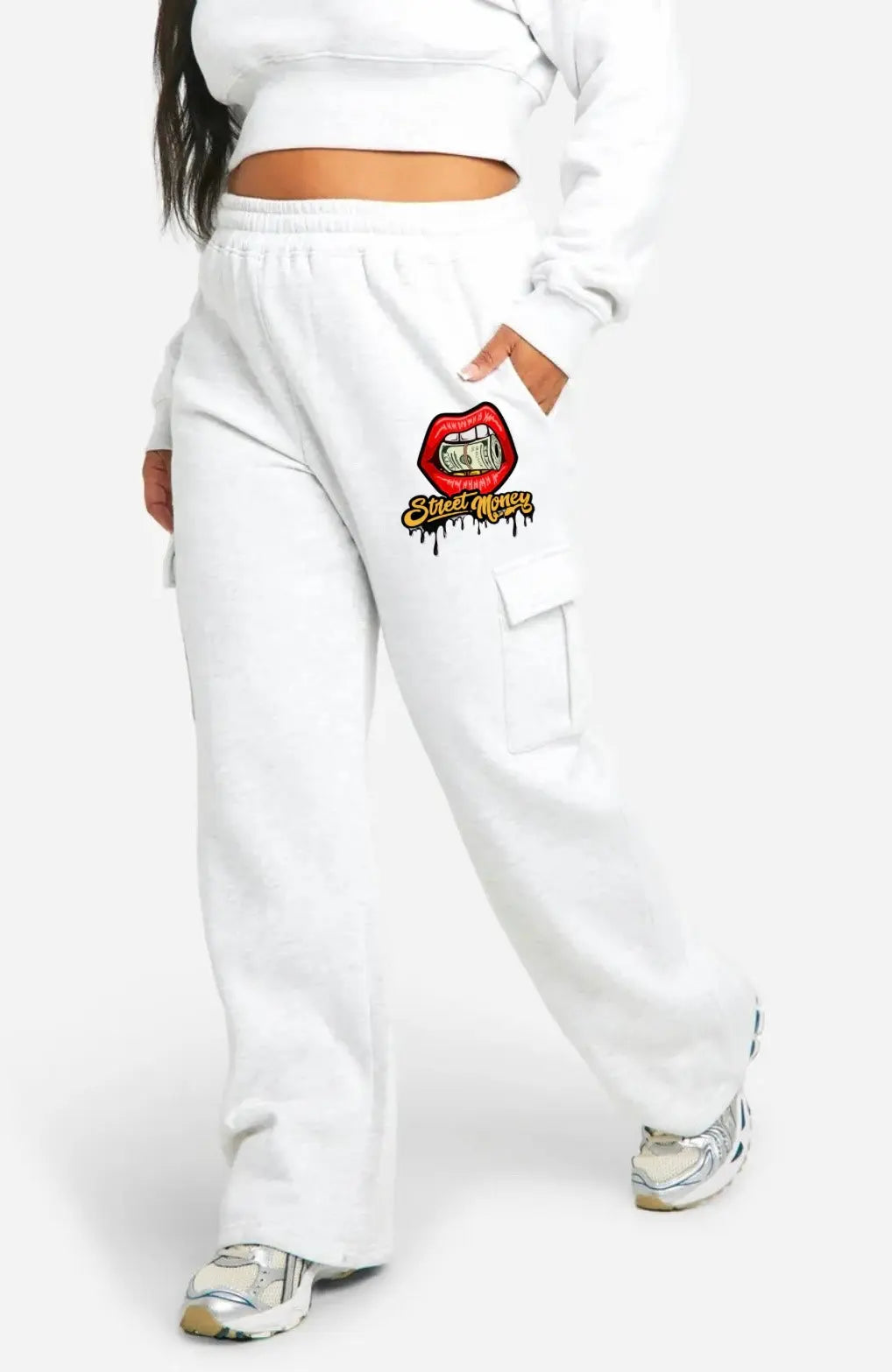 StreetMoney  Straight Leg Cargo Tracksuit streetmoneyclothing