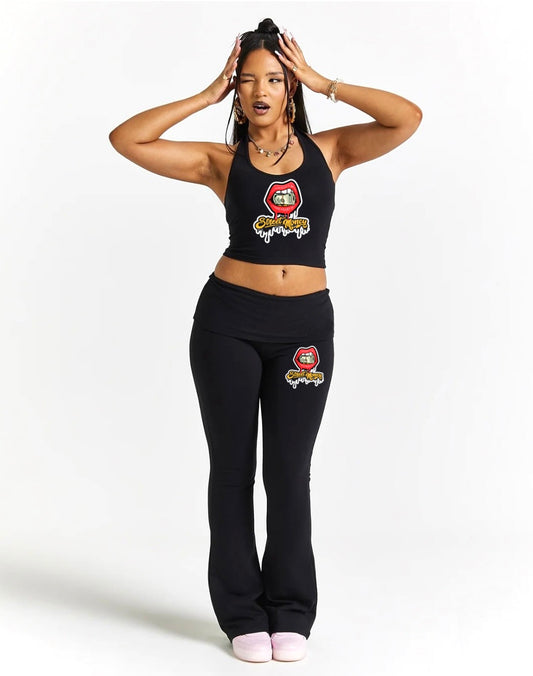 Streetmomey Diffuse  T-shirt & Leggings - streetmoneyclothing
