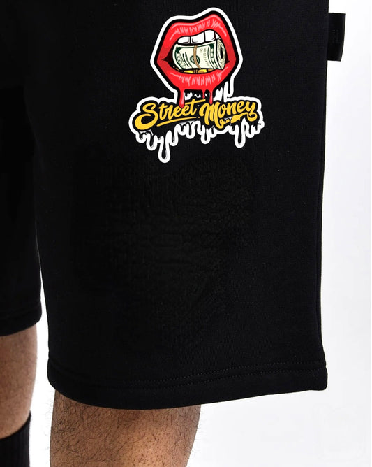 Streetmoney Black Tshirt  & Short - streetmoneyclothing