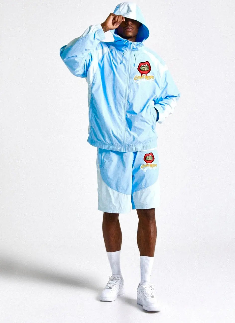 StreetMoney Blue sky Woven Jacket streetmoneyclothing