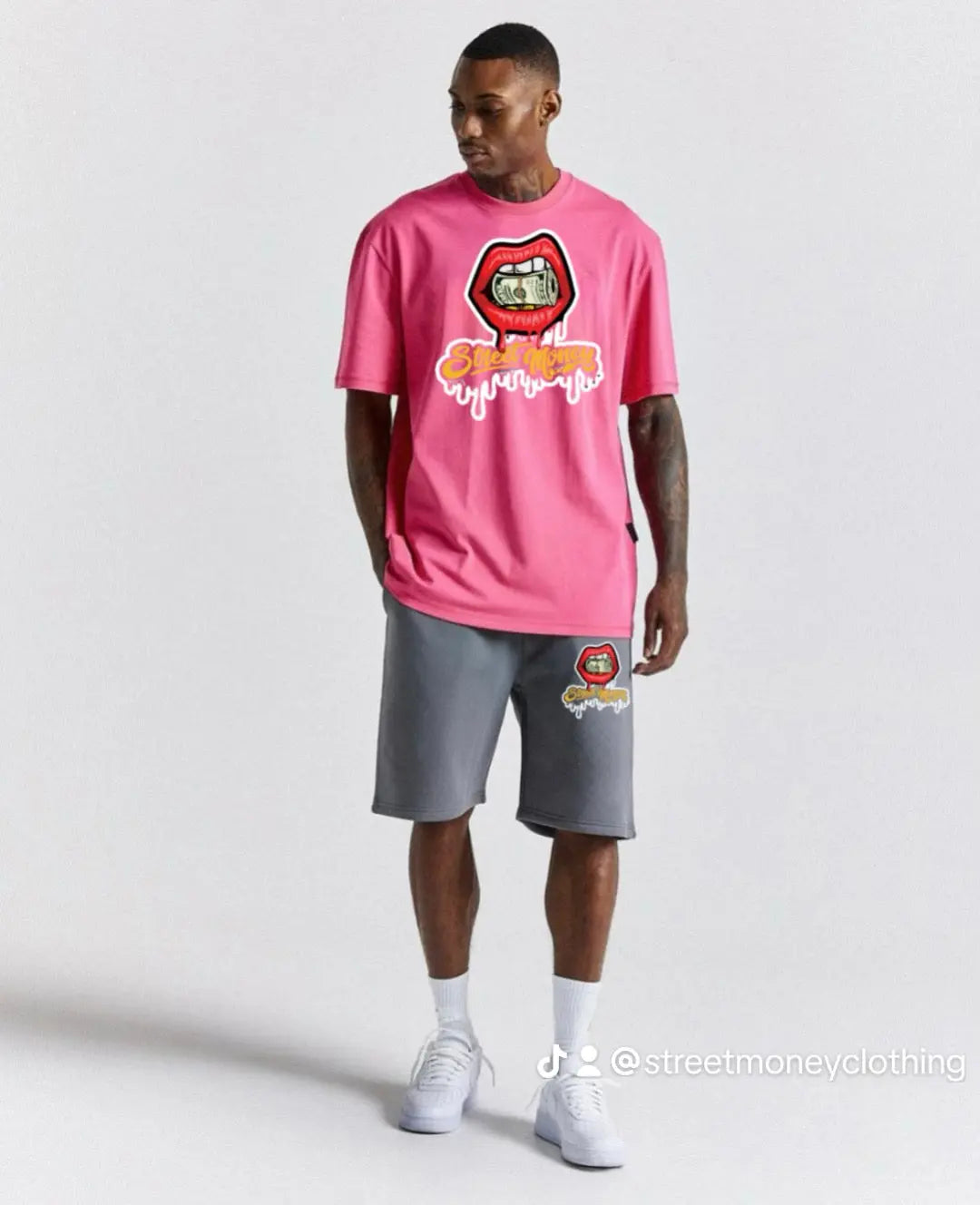 StreetMoney Glass T-shirt & Short - streetmoneyclothing